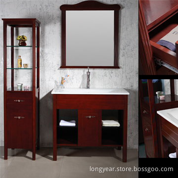 Crystal Stone Glass Vanity